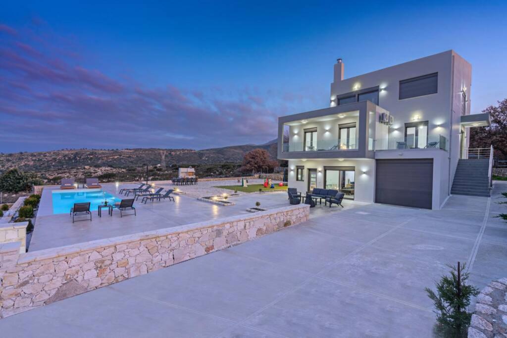 Villa Mare Monte Rethymno  Bagian luar foto