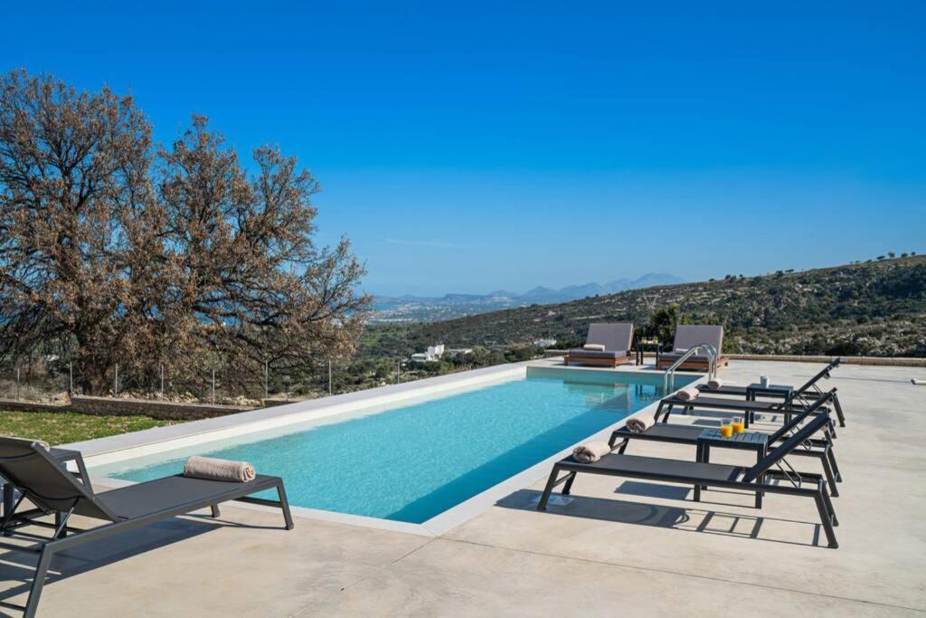 Villa Mare Monte Rethymno  Bagian luar foto