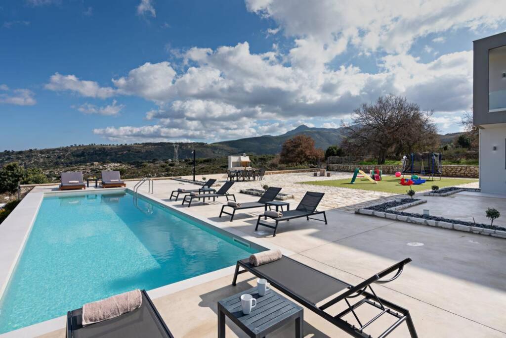 Villa Mare Monte Rethymno  Bagian luar foto
