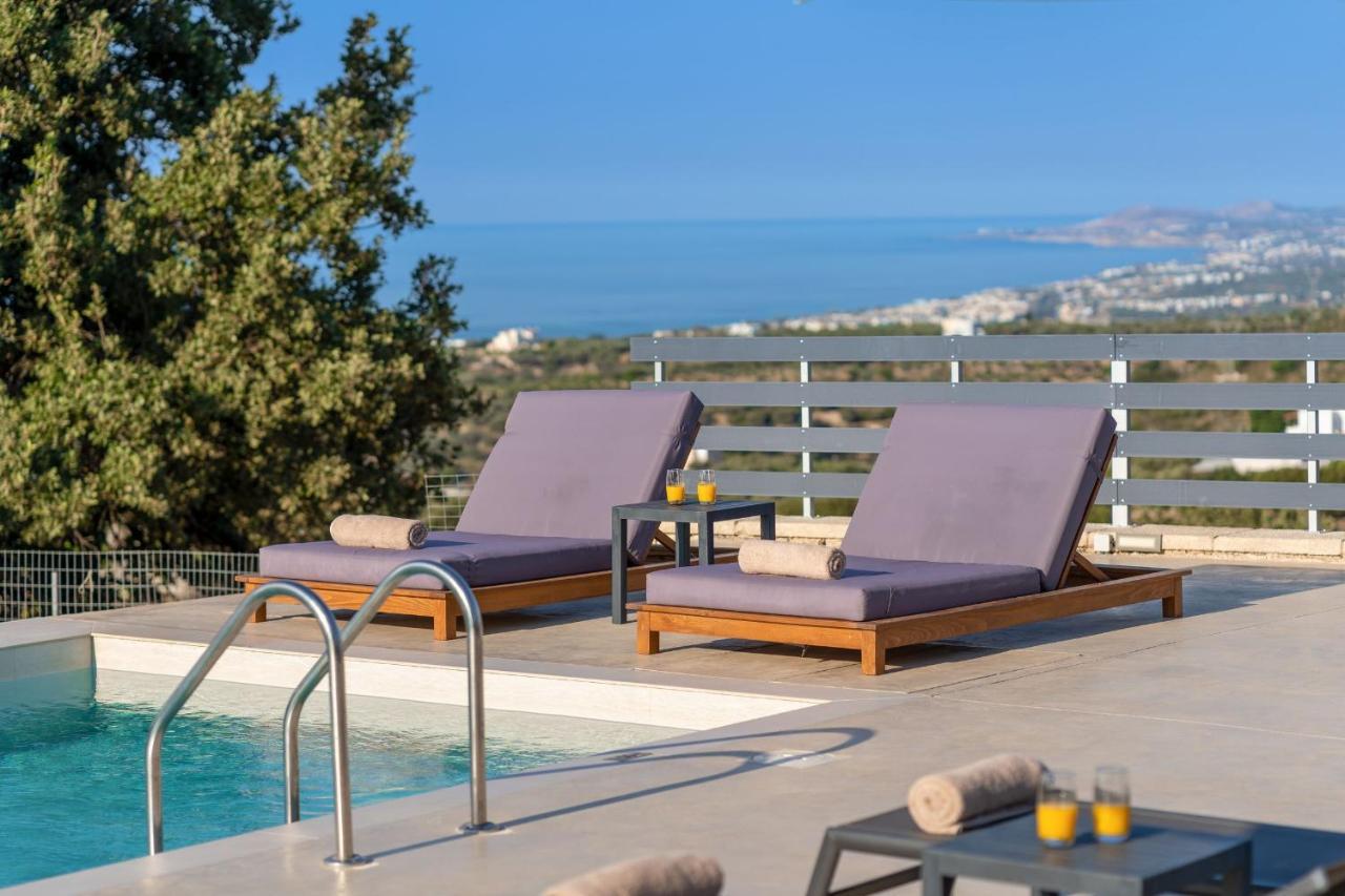 Villa Mare Monte Rethymno  Bagian luar foto